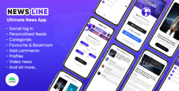 Newsline : Android News App (Android : Laravel) 7 April 2023