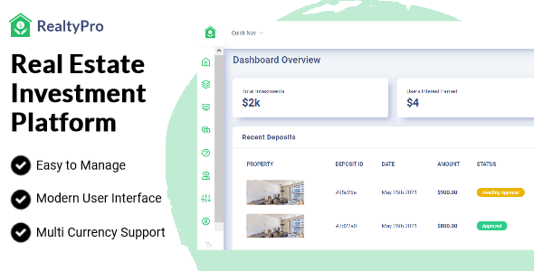 Realty Pro - Real Estate Investment Platform 5 May 2023