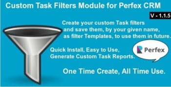 Custom Task Filters Module for Perfex CRM 1.2.6