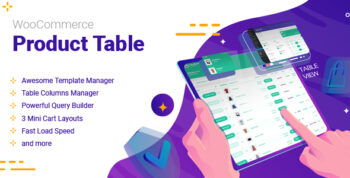 WooCommerce Product Table 2.7.1