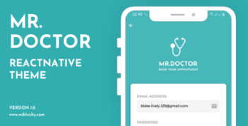 Mr.Doctor React Native Theme/Templates