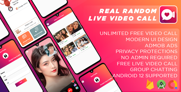 Real Live Random Video Call, Live Video Call Chat, Group Chat, 1 to 1 Video Call 1 April 2023