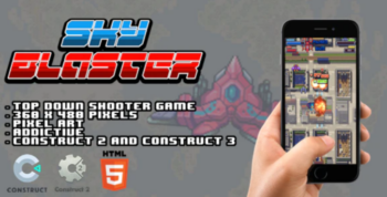 Sky Blaster – Construct 2 – Construct 3 Game