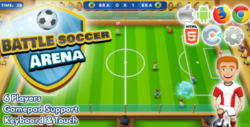 Battle Arena Soccer ( 3 x 3 Players ) C2 – C3 – HTML5