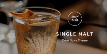 SingleMalt – Drink Store WordPress Theme 1.4