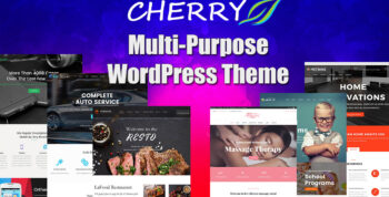 Cherry – Multi Purpose WordPress Theme