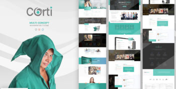 Corti Multi-Concept WordPress Theme