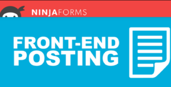 Front-End Posting Ninja Forms