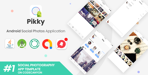 Pikky | Android Instagram-like Social Media Application