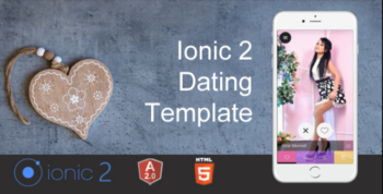 Ionic 2 Futuristic Dating App Template