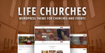 Life Churches v1.0.1 WordPress Theme for Churches and Events