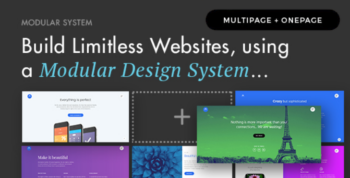 Modular v1.3 Multi Concept Agency Business WordPress Theme