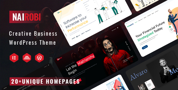 Nairobi - Creative Business WordPress Theme