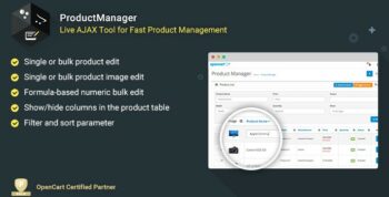 Product Manager - Fast Bulk Product Management Tool