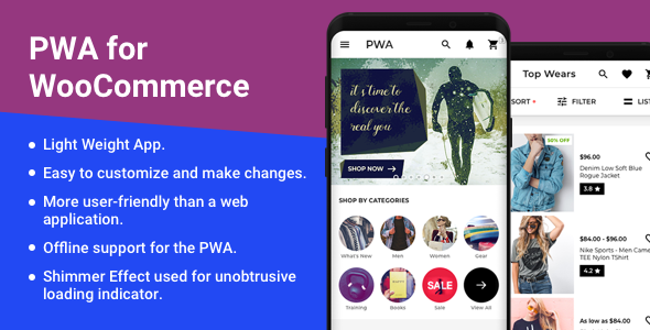 Progressive Web App ( PWA ) for WooCommerce 2.1.0