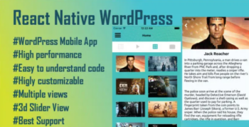 React Native WordPress Mobile App