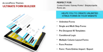 Ultimate Form Builder v1.1.2 WordPress Plugin
