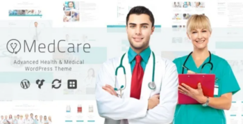 MedCare 1.0.3 Advanced Health & Medical WordPress Theme