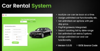 Car Rental Portal – Laravel PHP