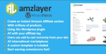 Amzlayer WP Plugin – Create an Amazon Affiliate section on your WordPress site