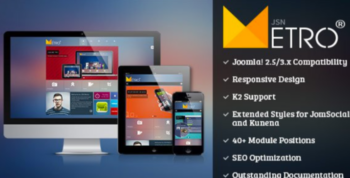 JSN Metro Pro v2.1.2 Responsive Joomla Creative Template