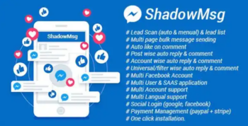 ShadowMsg – Top Facebook Marketing Application v1.2