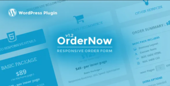OrderNow v2.0.4 Responsive Order Form WordPress Plugin