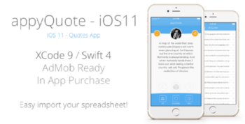 appyQuote v1.7 iOS App for Quotes, Jokes, Wishes, Motivation, Money