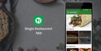 Restaurant App for single restaurant based on WordPress Backend