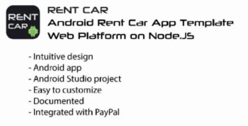 RentCar – Android + Web Rent Car Template