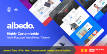 Albedo v1.0.22 Highly Customizable Multi-Purpose WordPress Theme