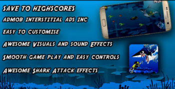 AngryShark : Best Scuba Fishing Game : Android Full BuildBox Game Android Studio Project – IOS