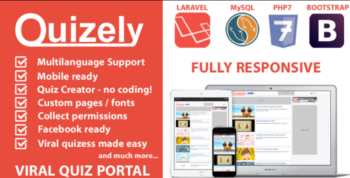 Quizely v1.1 Facebook Viral Quiz Script