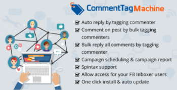 CommentTag Machine v1.2 A FB Inboxer Add-on for tagging post commenters of Facebook