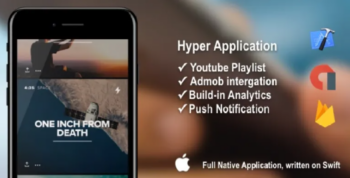 Hyper – Youtube Playlist Viewing Application + Admob