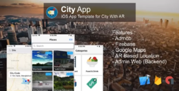 City App v1.0 (Firebase, Admob, Augmented Reality) iOS Swift 4 / Xcode 9