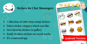 Stickers for Chat Messengers for Android