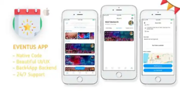 Eventus – Create Your Own Events | Xcode/Back4App/Parse Server