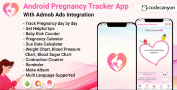 Android Pragnacy Tracker for Women – Period Calendar, Baby kick counter, Pregnancy tips, Reminder