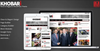 Khobari – News & Magazine WordPress Theme