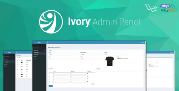 Ivory Admin Panel – Laravel CMS