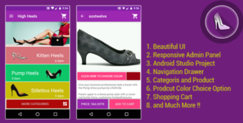 Android E-Commerce App / Online Shop with web admin panel (Material Design)