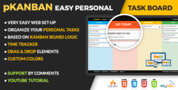 pKANBAN v1.9 Personal Task Board