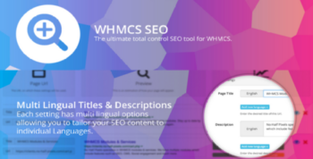 WHMCS SEO Number 1 SEO solution for WHMCS sites