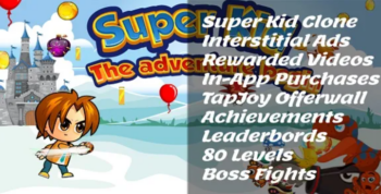 Super Kid Platform – Codecanyon 19536217
