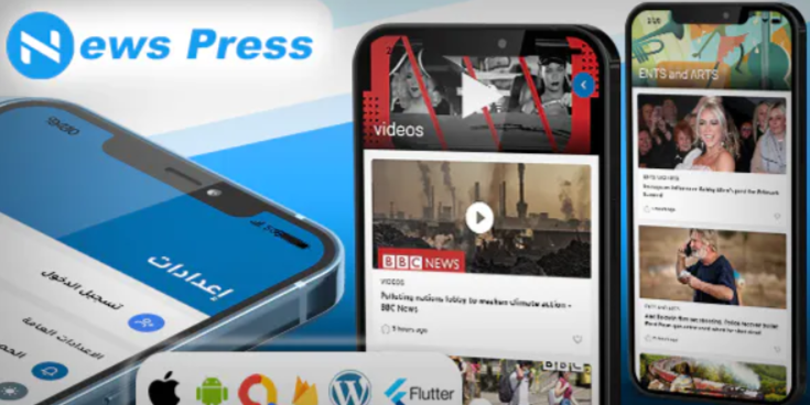 NewsPress – Full Flutter Wordpress App