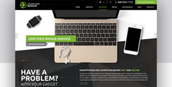 Computer Repair Responsive Bootstrap Template
