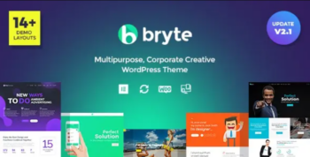 Bryte – Multipurpose Creative & Business Elementor WordPress Theme