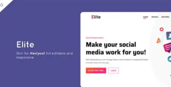 Elite – Skin for Nextpost Instagram Media Planner