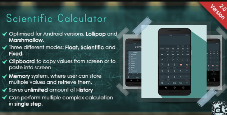 Scientific Calculator v2.0 – Codecanyon 8180000